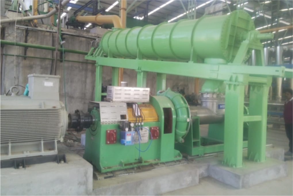 Hot Pressurized Dispersion System - Side View